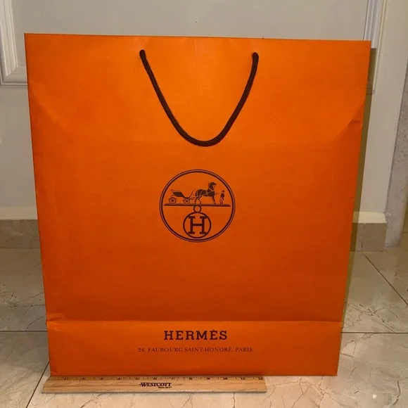 Large Hermes Gift Bag (SET OF 2) - Picture 7 of 9